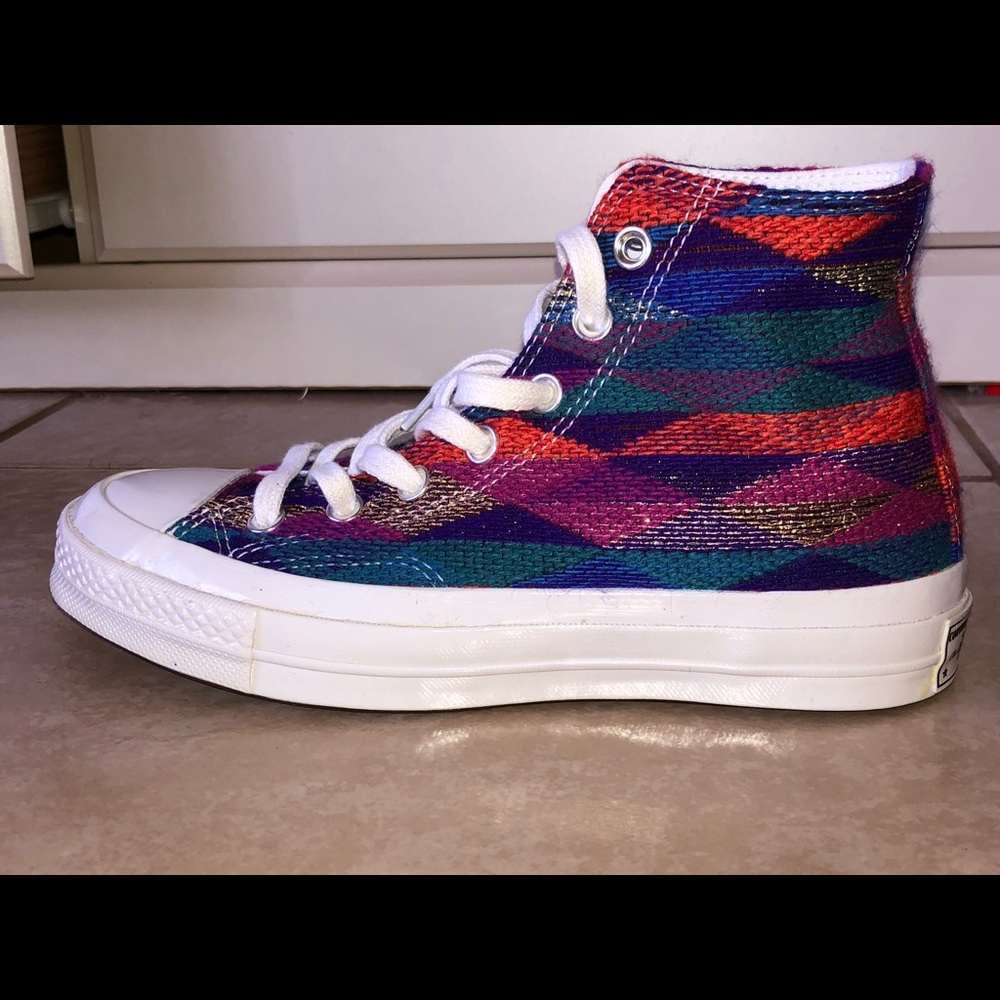 Blank Canvas Converse Colorful.